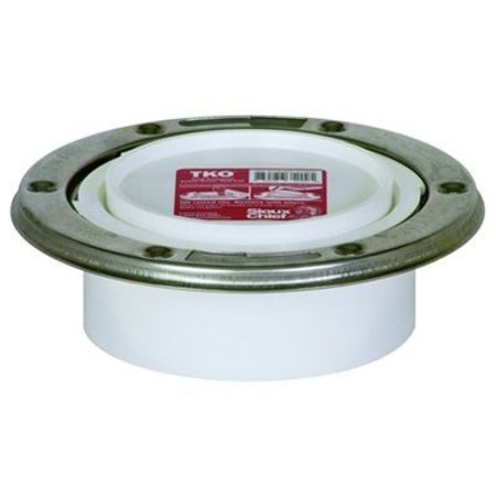 SIOUX CHIEF 4PVC Hub Closet Flange 886-4PTM